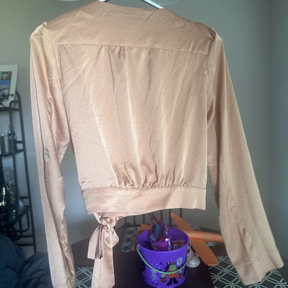 Elegant Tan Women's Top